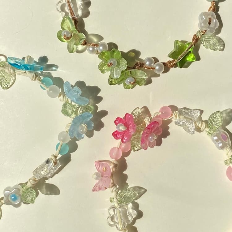 Vòng tay "Hoa và Lá"